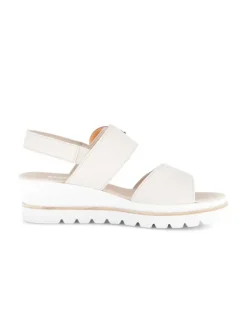 Gabor Sandalen^Plateau Sandalen in beige