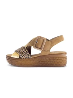Plateau Sandalen in braun>Gabor Hot
