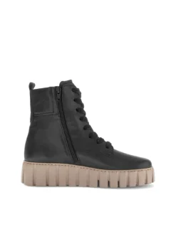 Plateau Stiefeletten in schwarz><noscript><img width=
