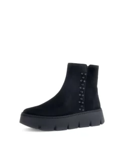 Plateau Stiefeletten in schwarz>Gabor Discount