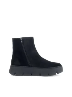 Plateau Stiefeletten in schwarz><noscript><img width=