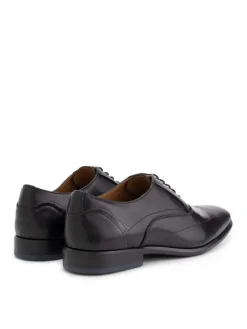 DENBROECK Schnürschuhe^Platt St. in Schwarz