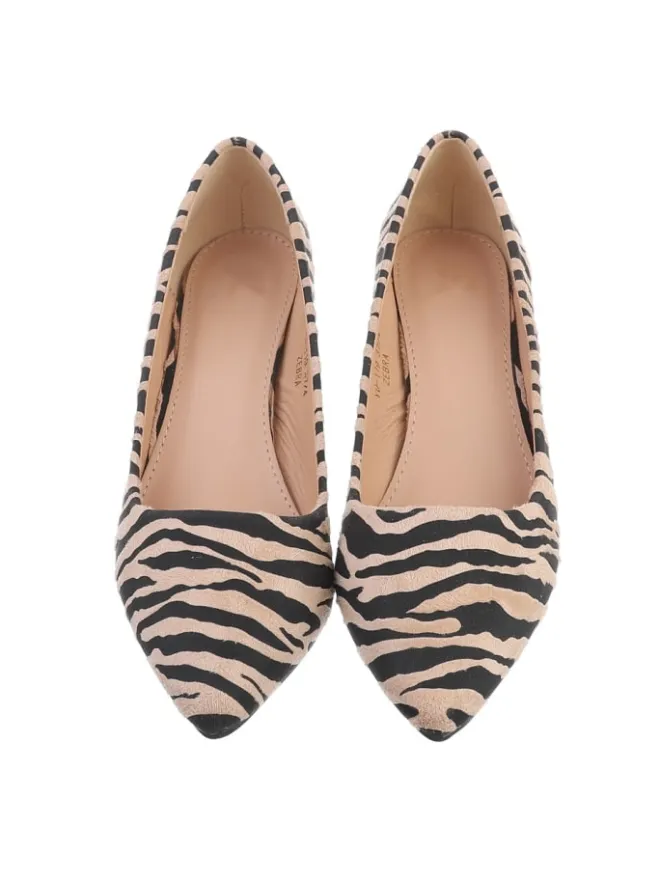 Ital-Design Pumps^Pump in Beige und Schwarz
