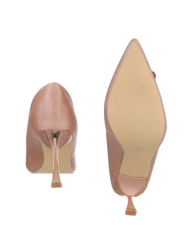 Pump in Champagner>Ital-Design