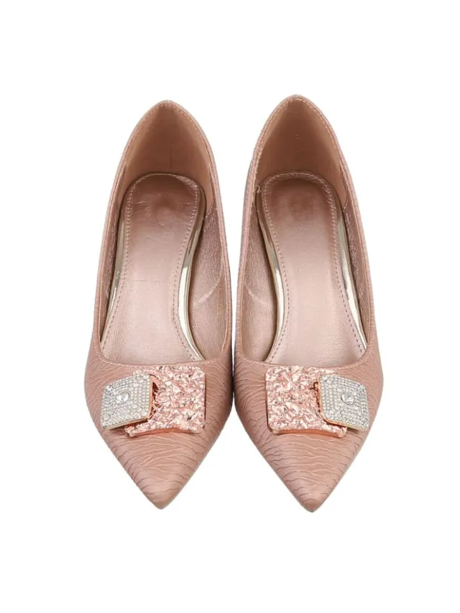 Pump in Champagner>Ital-Design