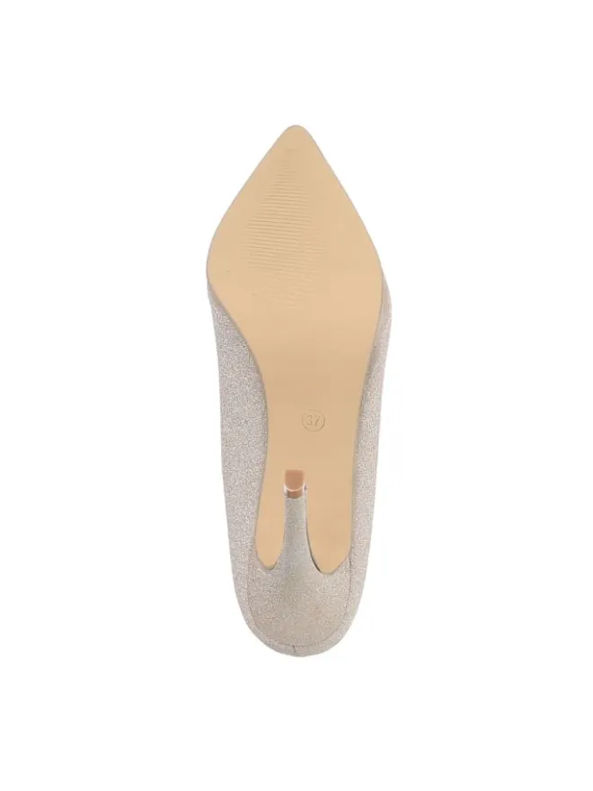 Ital-Design Pumps^Pump in Gold
