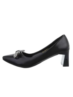 Ital-Design Pumps^Pump in Schwarz
