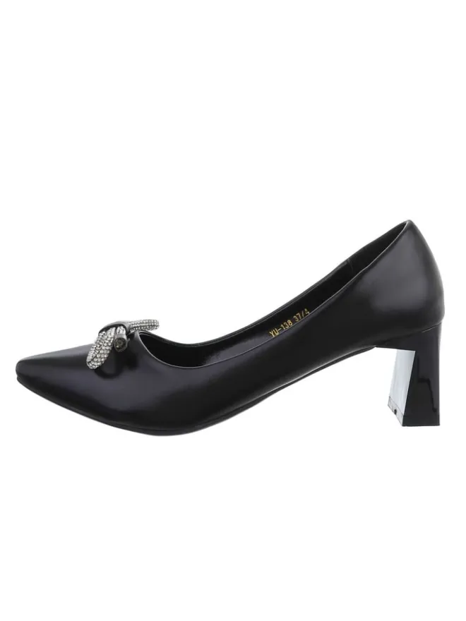 Ital-Design Pumps^Pump in Schwarz