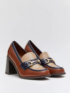 Bellucci Pumps^Pumps in Braun/ Dunkelblau