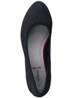 Pumps in Dunkelblau><noscript><img width=