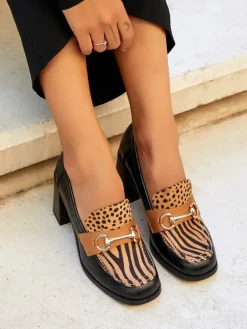 Bellucci Pumps^Pumps in Hellbraun/ Schwarz