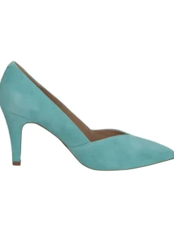 Pumps in LT.BLUE SUEDE><noscript><img width=