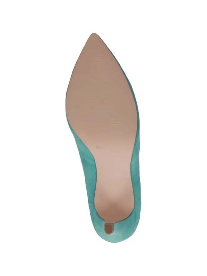 Pumps in LT.BLUE SUEDE>Caprice Hot
