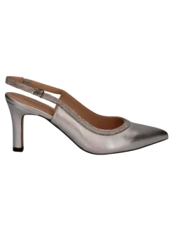 Pumps in Silber><noscript><img width=