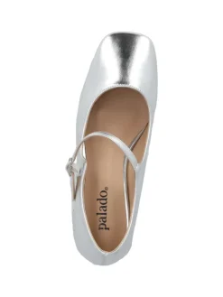 Pumps in silver metallic><noscript><img width=