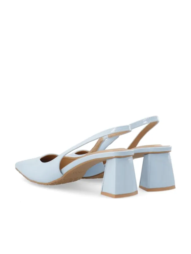 Pumps in SkyBlue>Bianco Clearance