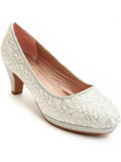 Pumps Unne51 in Silber><noscript><img width=
