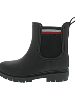Tommy Hilfiger Gummistiefel^Rain Boot Ankle Elastic Gummistiefel Schwarz