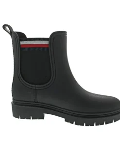 Tommy Hilfiger Gummistiefel^Rain Boot Ankle Elastic Gummistiefel Schwarz