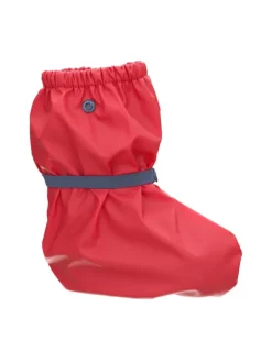 Regenfüßlinge mit Fleece-Futter in Rot><noscript><img width=