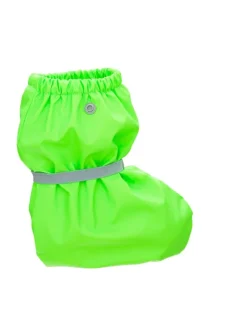 Playshoes Gummistiefel^Regenfüßlinge mit Fleece-Futter in Neongrün