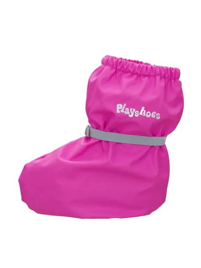 Regenfüßlinge mit Fleece-Futter in Neonpink>Playshoes Hot