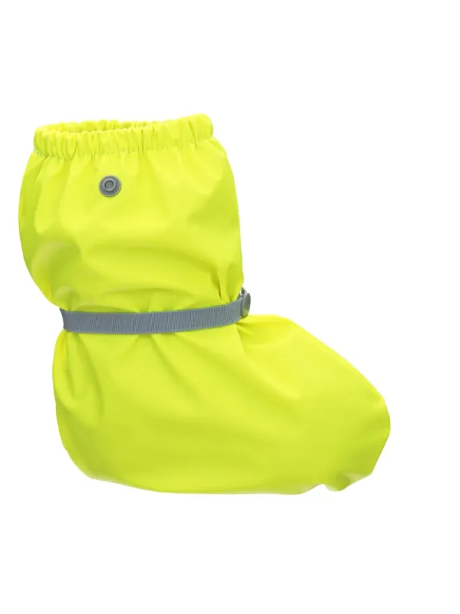 Playshoes Gummistiefel^Regenfüßlinge mit Fleece-Futter in Neongelb