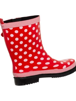 Bockstiegel Gummistiefel^Regenstiefel Dorin-K in dk-rot/multi