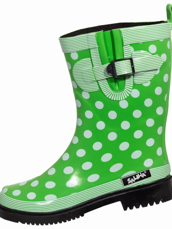 Bockstiegel Gummistiefel^Regenstiefel Dorin-K in hellgrün/multi