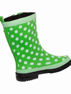 Bockstiegel Gummistiefel^Regenstiefel Dorin-K in hellgrün/multi