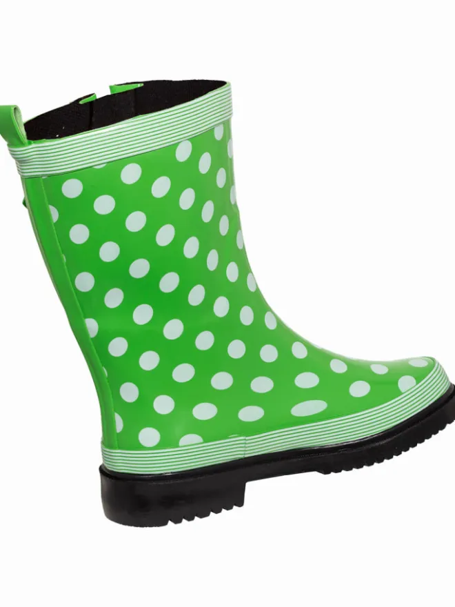 Bockstiegel Gummistiefel^Regenstiefel Dorin-K in hellgrün/multi
