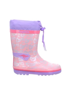 Kangaroos Gummistiefel|Gummistiefel^Regenstiefel Gefüttert in rosa