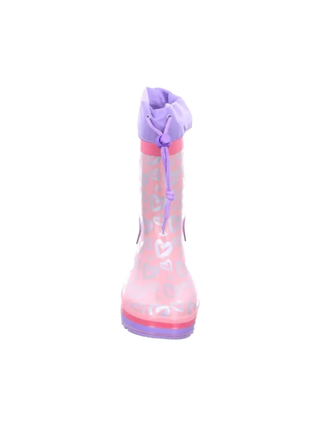 Kangaroos Gummistiefel|Gummistiefel^Regenstiefel Gefüttert in rosa