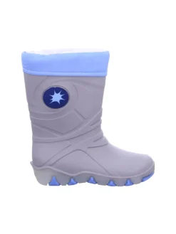 Regenstiefel Gefüttert in grau>Bockstiegel Sale