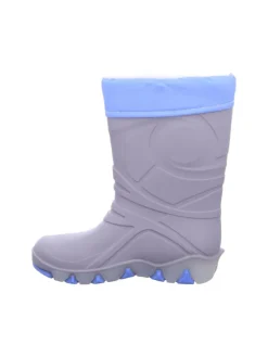 Regenstiefel Gefüttert in grau><noscript><img width=