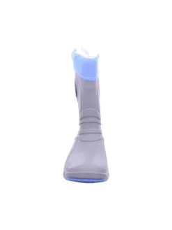 Regenstiefel Gefüttert in grau><noscript><img width=