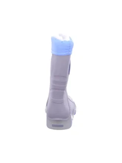 Regenstiefel Gefüttert in grau><noscript><img width=