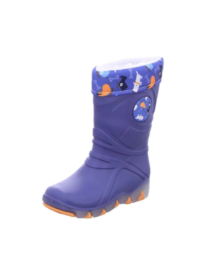 Regenstiefel Gefüttert in blau>Bockstiegel Outlet