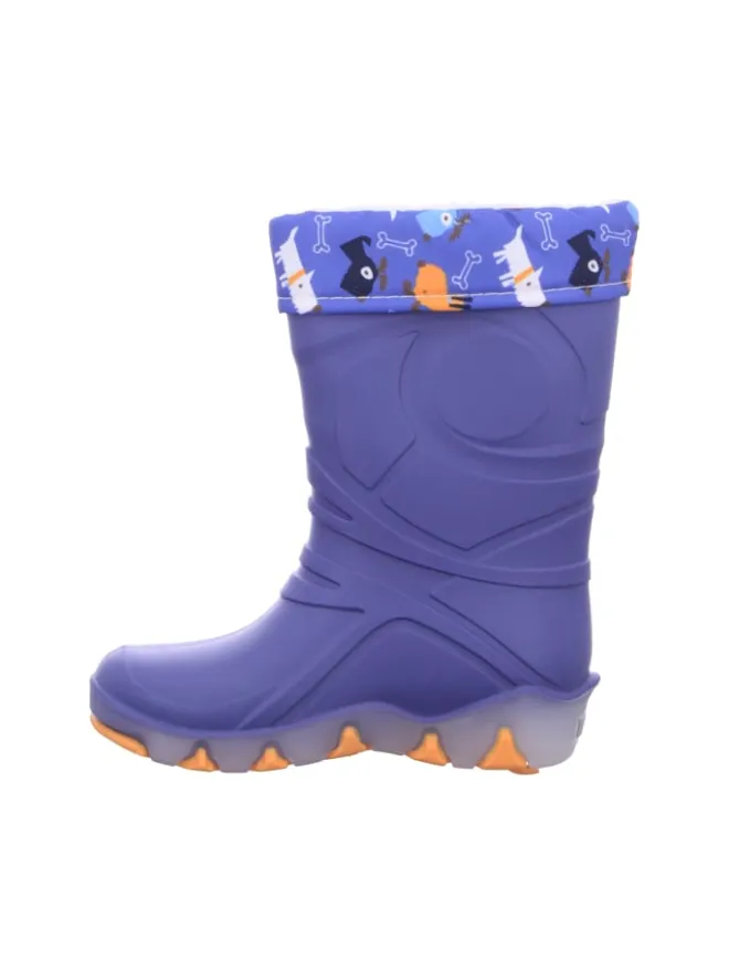 Regenstiefel Gefüttert in blau>Bockstiegel Outlet