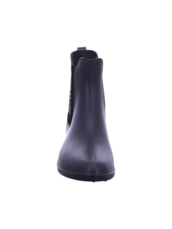 Scandi Gummistiefel^Regenstiefel Gefüttert in schwarz