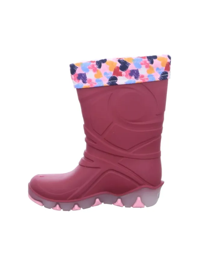 Bockstiegel Gummistiefel|Gummistiefel^Regenstiefel Gefüttert in rot