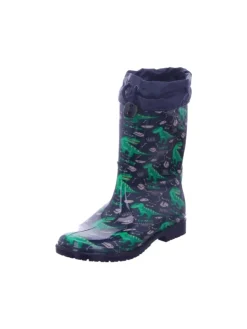 Slobby Gummistiefel|Gummistiefel^Regenstiefel Gefüttert in blau