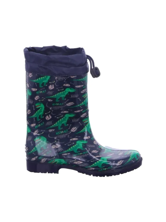 Slobby Gummistiefel|Gummistiefel^Regenstiefel Gefüttert in blau