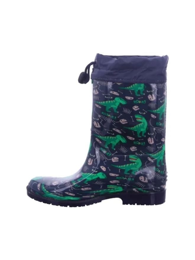 Slobby Gummistiefel|Gummistiefel^Regenstiefel Gefüttert in blau