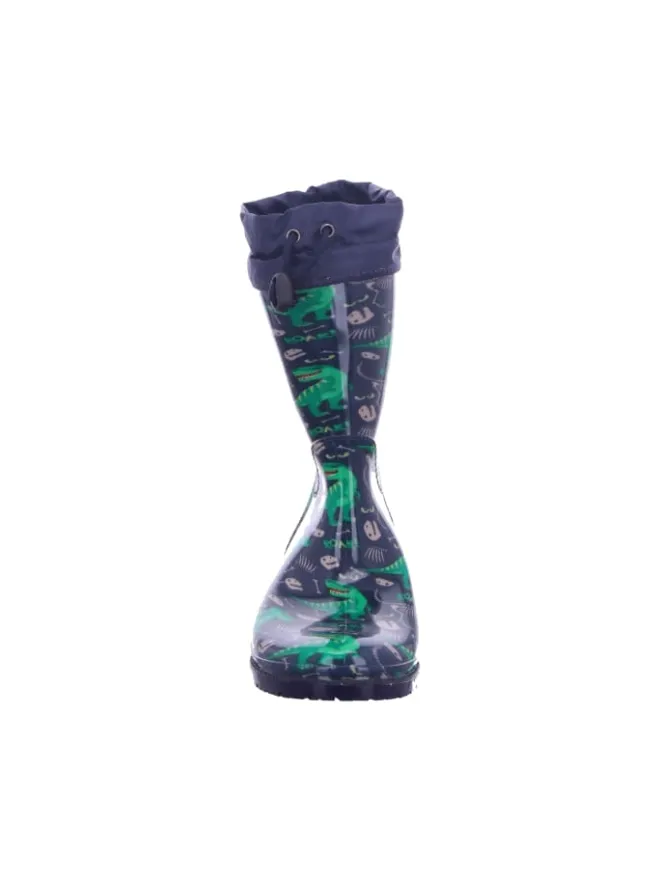 Slobby Gummistiefel|Gummistiefel^Regenstiefel Gefüttert in blau