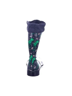 Slobby Gummistiefel|Gummistiefel^Regenstiefel Gefüttert in blau