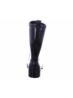 Regenstiefel Gefüttert in schwarz><noscript><img width=