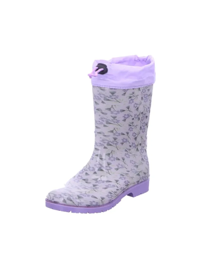Slobby Gummistiefel|Gummistiefel^Regenstiefel Gefüttert in grau