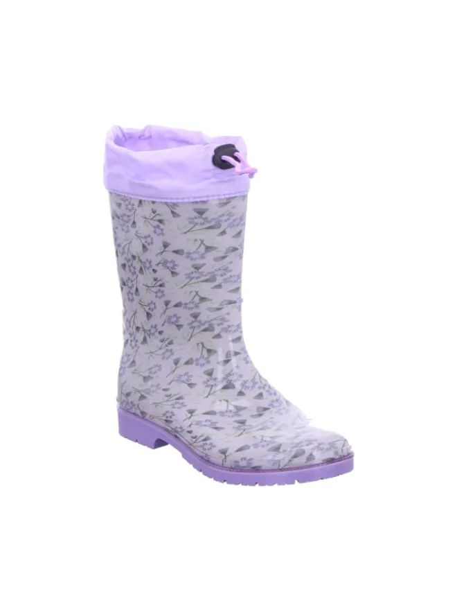 Slobby Gummistiefel|Gummistiefel^Regenstiefel Gefüttert in grau