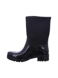 Regenstiefel Gefüttert in schwarz><noscript><img width=